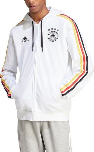 adidas Performance-Giacca Con Cappuccio Con Zip Germania Dna-1