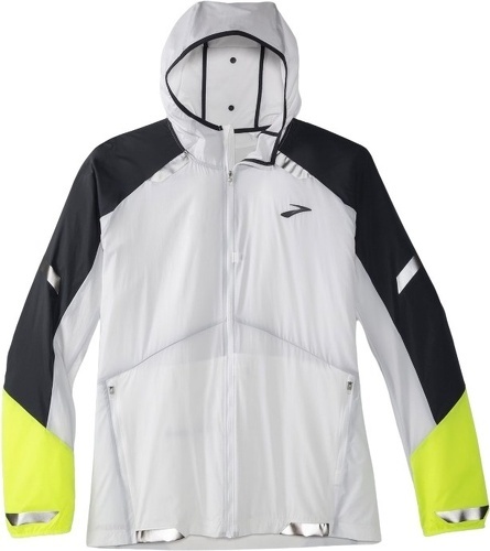 Brooks-Run Convertible Jacket uomo L Run visible convertible jacket White/Asphalt/Nightlife-image-1