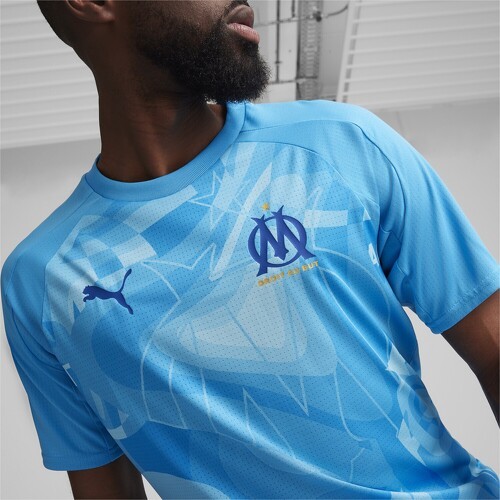 PUMA-Maillot d'avant-match 23/24 Olympique de Marseille-4