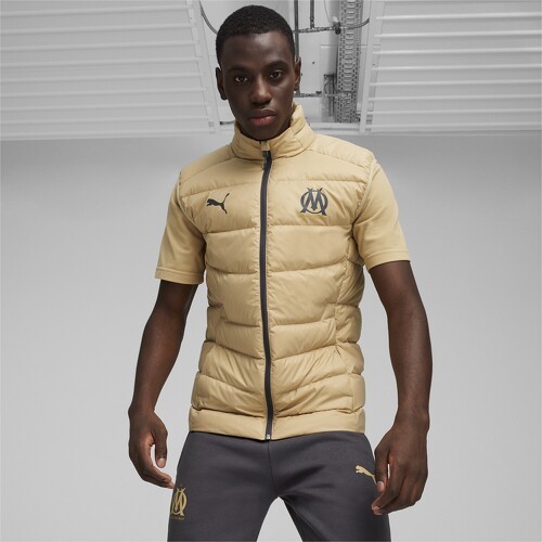 PUMA-Veste de football rembourrée Olympique de Marseille Casuals Homme-2