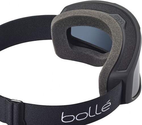 BOLLE-BOLLE Masque de ski BEDROCK - couleur BLACK MATTE / ecran GREY CAT 3-2