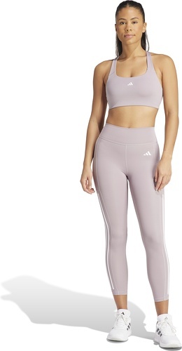 adidas Performance-Legging long 3 bandes Optime -1