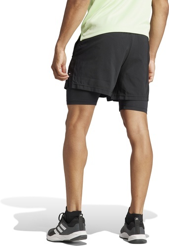 adidas Performance-Short de training 2 en 1 Gym+-3