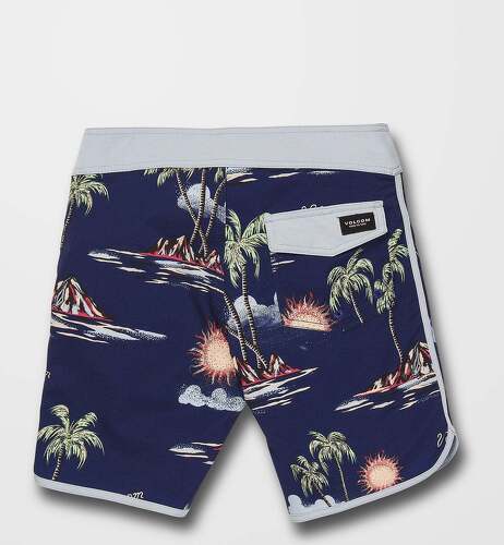 VOLCOM-Boardshort Isle Hoppa Scallop - NIAGARA - (Enfant)-1