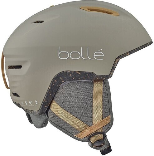 BOLLE-BOLLE Casque de ski ECO ATMOS - couleur OATMEAL MATTE-1