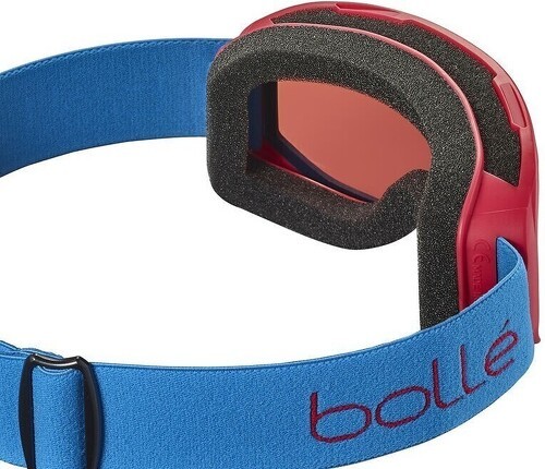 BOLLE-BOLLE Masque de ski INUK - RED & BLUE MATTE /ecran ROSY BRONZE CAT 3-1