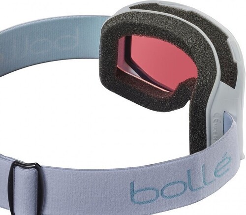 BOLLE-BOLLE Masque de ski INUK WHITE MATTE / ecran VERMILLON CAT 2-1