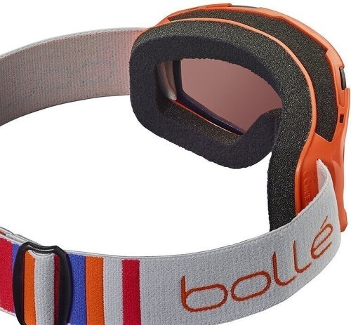 BOLLE-BOLLE Masque de ski ROCKET PLUS - couleur ORANGE MATTE / ecran SUNSHINE CAT 3-1