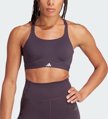 adidas Performance-Brassière de training TLRD Impact Luxe Maintien fort-4