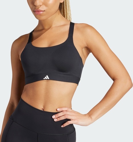 adidas Performance-Brassière de training TLRD Impact Luxe Maintien fort-4