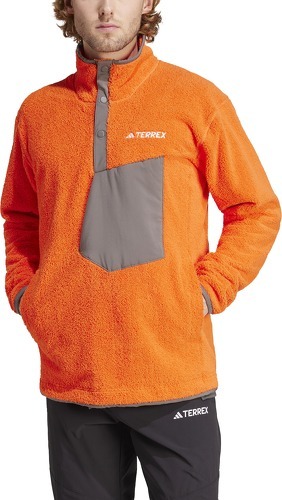 adidas Performance-Pullover molleton poils longs Terrex XPLORIC-2