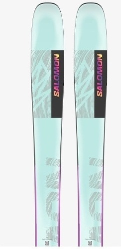 SALOMON-SALOMON Skis QST LUMEN 98  - Femme-3