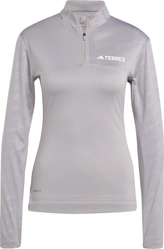 adidas Performance-T-shirt manches longues à demi-zip Terrex Multi-image-1