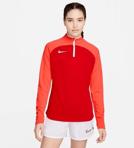 NIKE-Haut d'entraînement femme Nike Academy Pro Drill Top rouge/rouge foncé-2