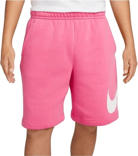 NIKE-Short Nike Sportswear Club BB GX rose/blanc-0