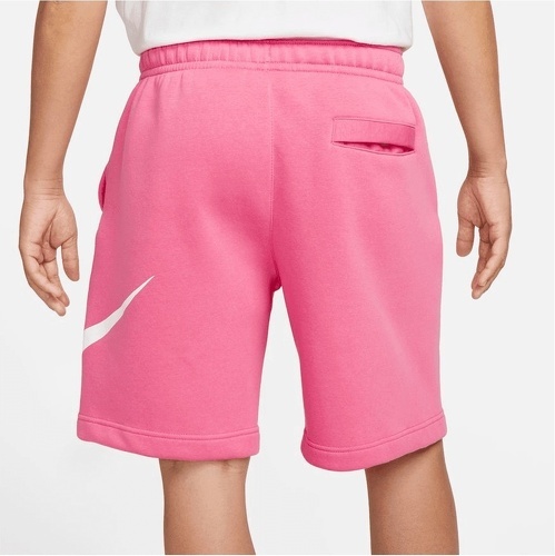 NIKE-Short Nike Sportswear Club BB GX rose/blanc-1