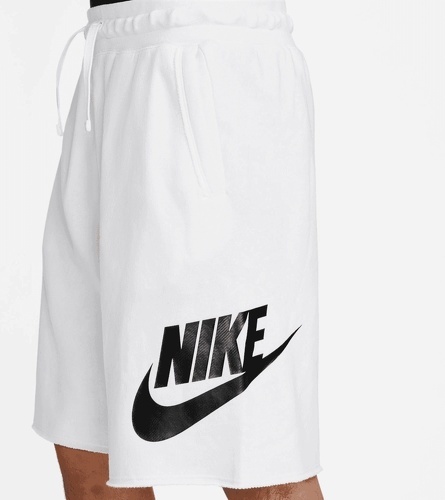 NIKE-Short Nike Sportswear Club Fleece Alumni blanc-4