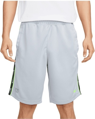 NIKE-Short Nike Sportswear Repeat gris/vert fluo-0
