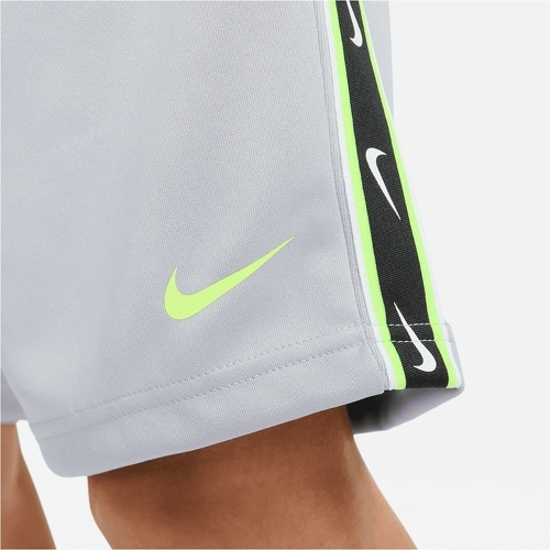 NIKE-Short Nike Sportswear Repeat gris/vert fluo-2