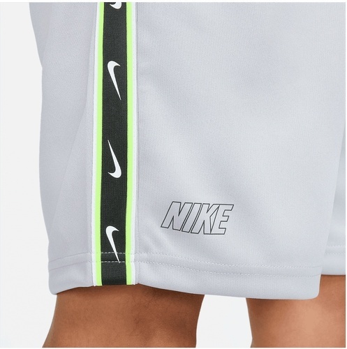 NIKE-Short Nike Sportswear Repeat gris/vert fluo-3