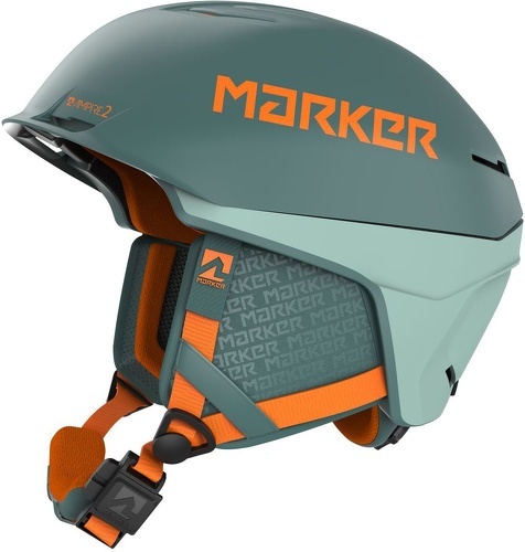 MARKER-Casque De Ski/snow Marker Ampire 2 Vert Homme-image-1