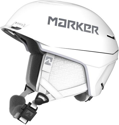 MARKER-Casque De Ski/snow Marker Ampire 2 W Blanc Femme-0