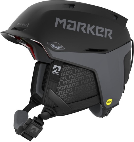 MARKER-Casque De Ski/snow Marker Phoenix 2 Mips Noir Homme-image-1