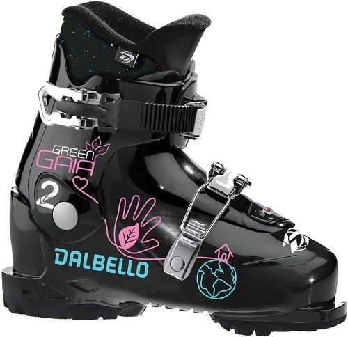 DALBELLO-Chaussures De Ski Dalbello Green Gaia 2.0 Gw Jr Black Fille-image-1