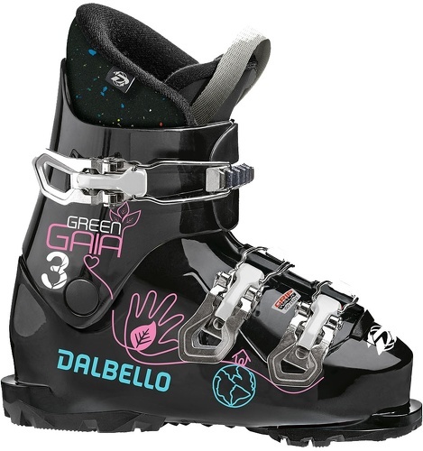 DALBELLO-Chaussures De Ski Dalbello Green Gaia 3.0 Gw Jr Black Fille-image-1