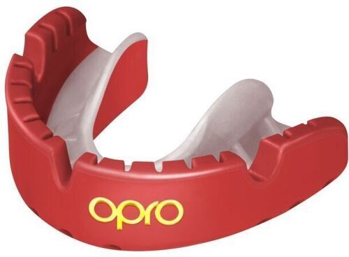 OPRO-Protège Dents Opro /Blanc Gold Braces V2-image-1