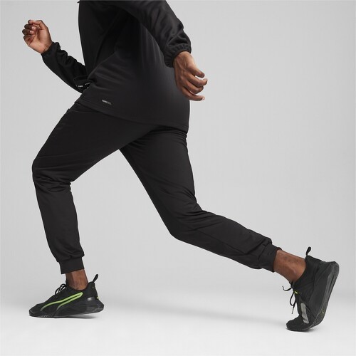 PUMA-Pantalon de jogging en polyester et élasthanne PUMA FIT Homme-4