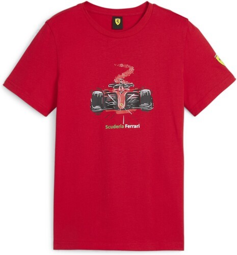 PUMA-T-shirt à motif Scuderia Ferrari Motorsport Enfant et Adolescent-image-1