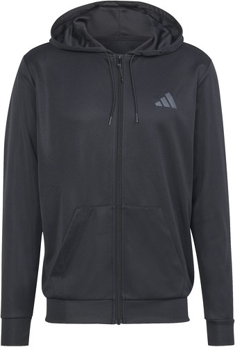 adidas Performance-Sweatshirt à capuche zippé adidas Train Essential Seasonal-image-1