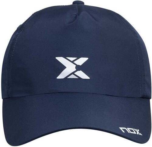 Nox-Nox Casquette Bleu Blanc Logo Goazubla-4