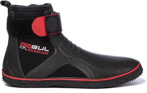 Gul-Gul All Purpose 5mm Lace Up Boots - Black / Red-image-1