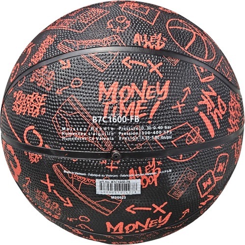 MOLTEN-Ballon de Basketball Molten Black Street-1