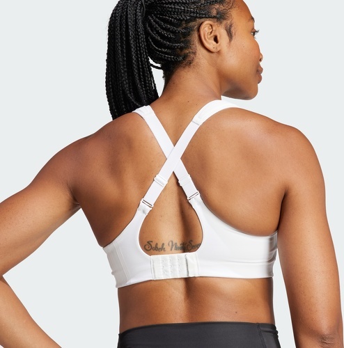 adidas Performance-Brassière de training maintien fort TLRD Impact-3