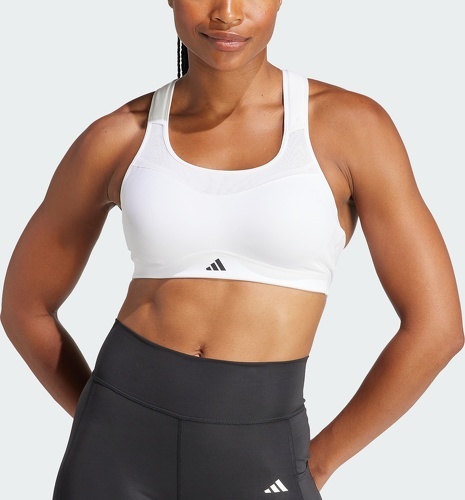 adidas Performance-Brassière de training maintien fort TLRD Impact-4