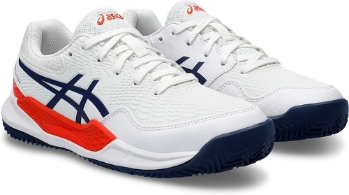 ASICS-Asics Gel-resolution 9 Gs Clay 1044a068-103 Junior White-3