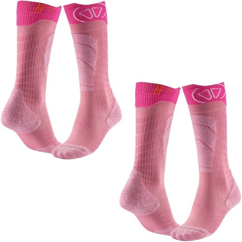 SIDAS-Chaussettes ski enfant en laine mérinos - Ski Merino Junior - Lot de 2-0