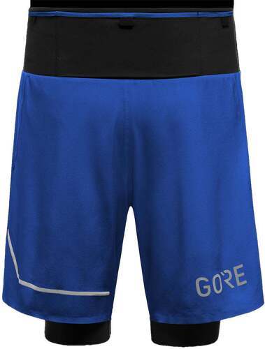 GORE-Gore Wear Ultimate 2 In 1 Shorts Blue-1