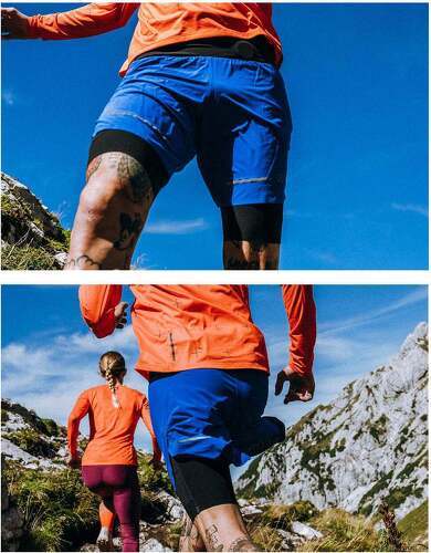 GORE-Gore Wear Ultimate 2 In 1 Shorts Blue-2