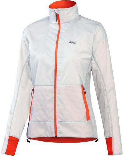 GORE-Gore Wear Womens Drive Jacket White Fireball-1