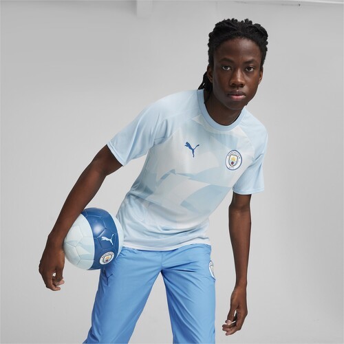 PUMA-Maillot d'avant-match 23/24 Manchester City-2