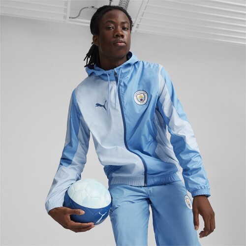 PUMA-Veste tissée d'avant-match 23/24 Manchester City-2