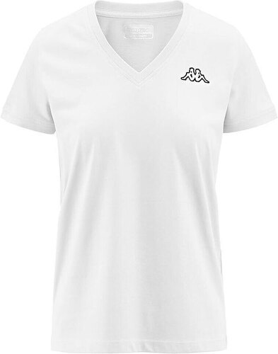 KAPPA-T-Shirt Blanc Femme Kappa Cabou-image-1