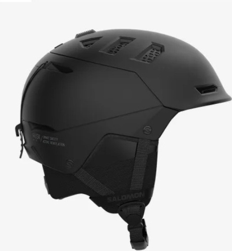 SALOMON-SALOMON Casque de ski HUSK PRO - Black-3