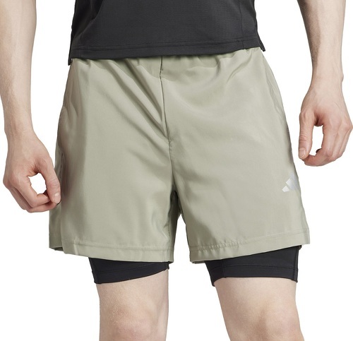 adidas Performance-Short de training 2 en 1 Gym+-2