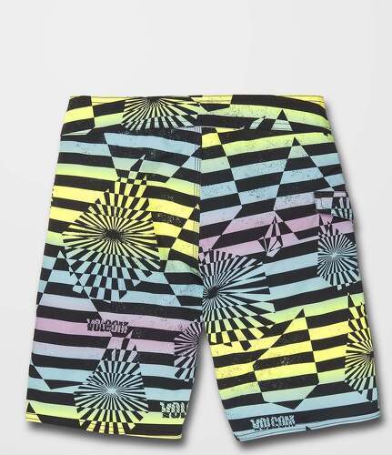 VOLCOM-Boardshort Mod-tech Stone Stripe - ANTIGUA SAND - (Enfant)-1