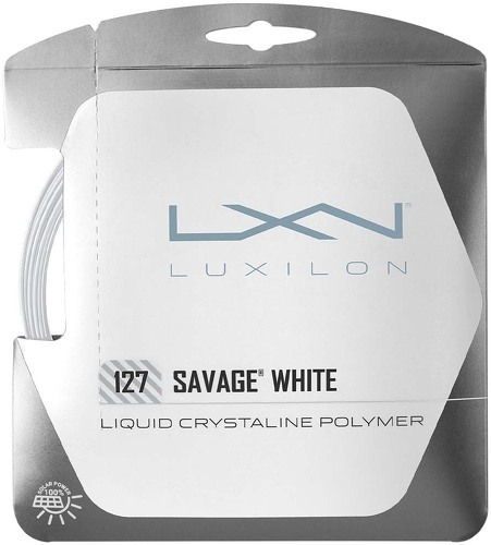 LUXILON-Cordage Luxilon Savage Blanc 12m-image-1